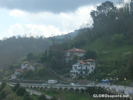 Postcard Getaria outskirts