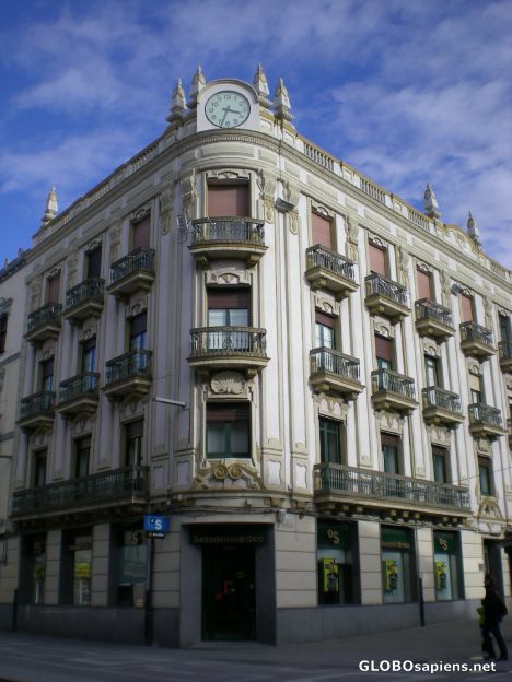 Postcard Downtown building