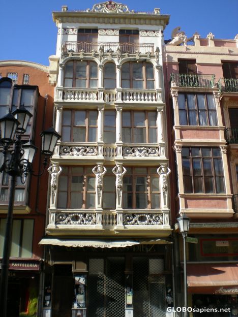 Postcard Lovely balconies