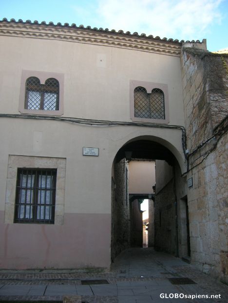 Postcard Narrow street