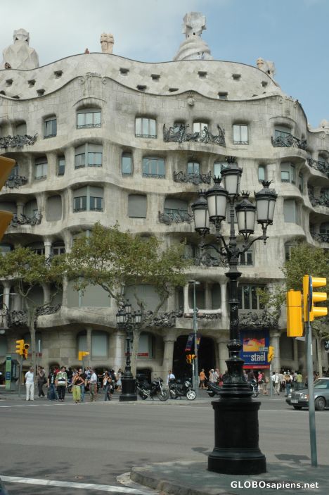 Postcard Casa Mila - La Pedrera