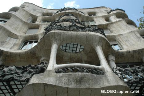 Postcard Casa Mila - La Pedrera
