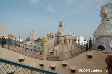 Postcard Casa Mila - La Pedrera