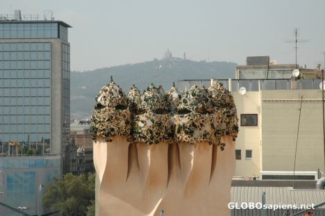 Postcard Casa Mila - La Pedrera