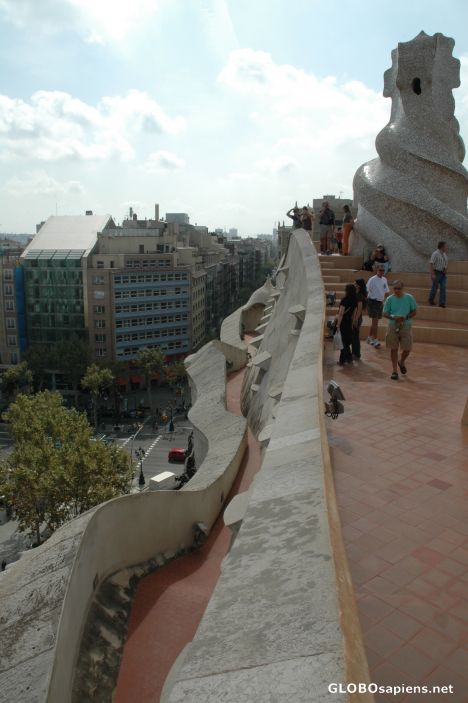 Postcard Casa Mila - La Pedrera.
