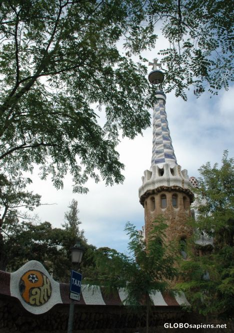 Postcard Park Güell.
