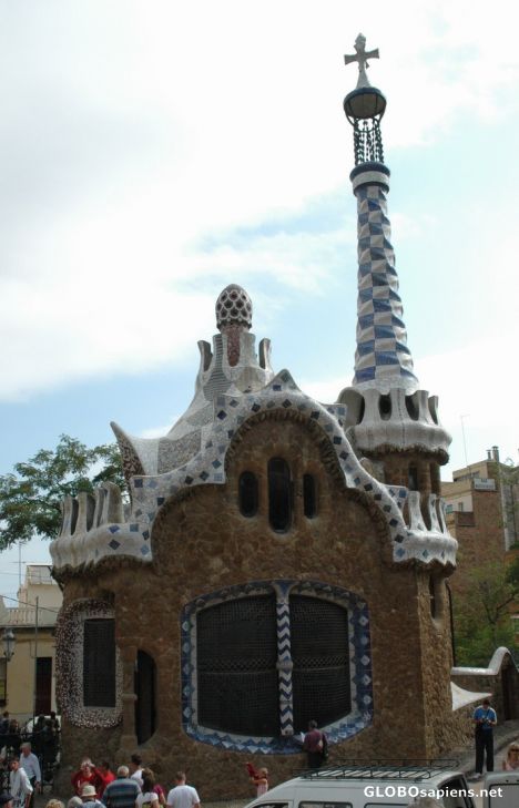 Postcard Park Güell.