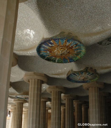 Postcard Park Güell.