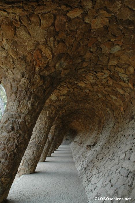 Postcard Park Güell.