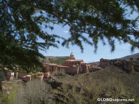 Postcard village of Albarrazin