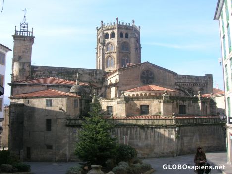 Postcard Orense Cathedral