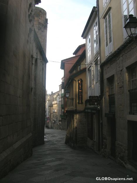 Postcard Central narrow street