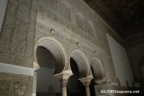 Postcard The Alcazar in Seville.