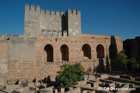 Postcard Alhambra, Granada, Spain.