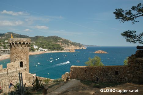 Postcard Tossa de Mar.