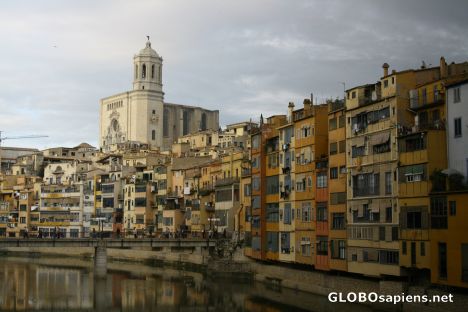 Postcard Old Gerona