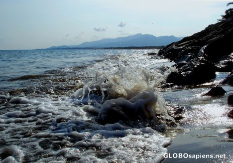 Postcard Spumous waters