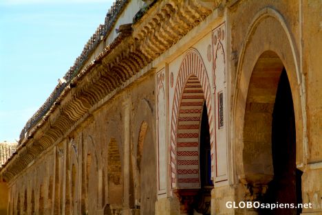 Postcard Cordoba, Andalusia - Mezquita's side
