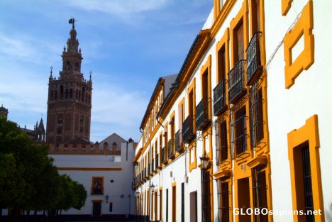 Postcard Sevilla, Andalusia - One of old Quarters