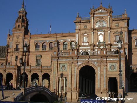 Postcard Plaza de España (Seville)