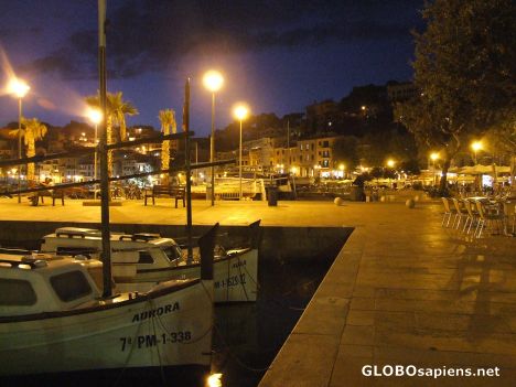 Postcard Evening in the harbour