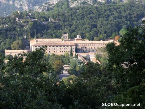 Postcard Monestir de Lluc