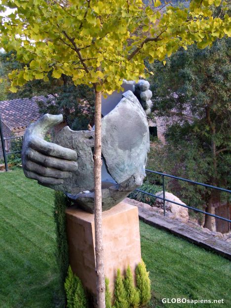 Postcard La Granja - Sculpture