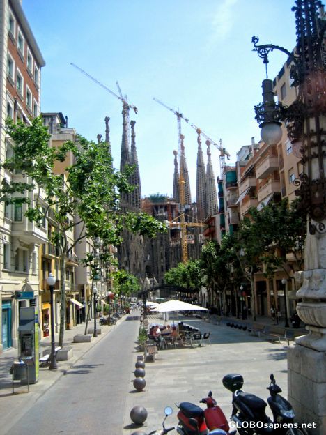 Postcard Spain - Barcelona
