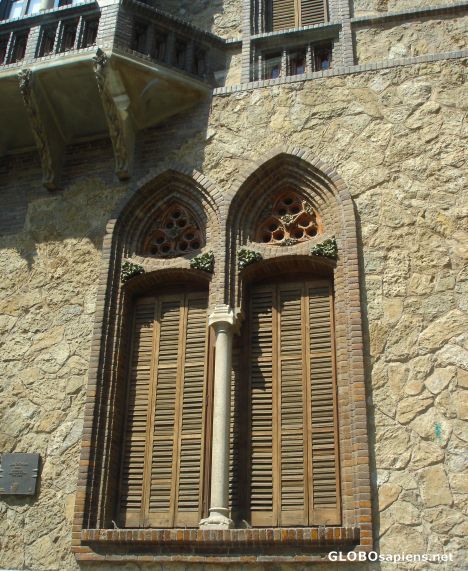 Postcard Barcelona façades 2