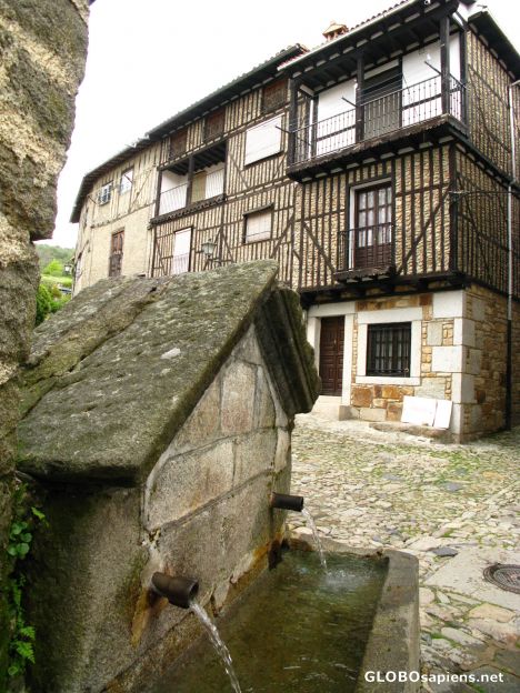 Postcard La Alberca, Spain