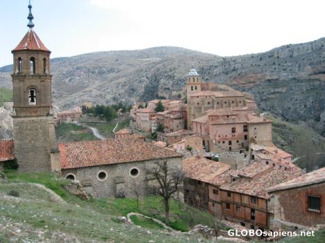 Postcard Albarracin, Spain