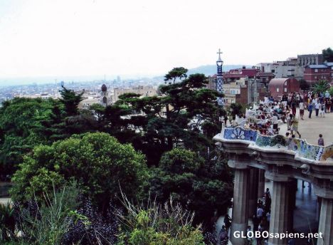 Postcard Park Güell 1
