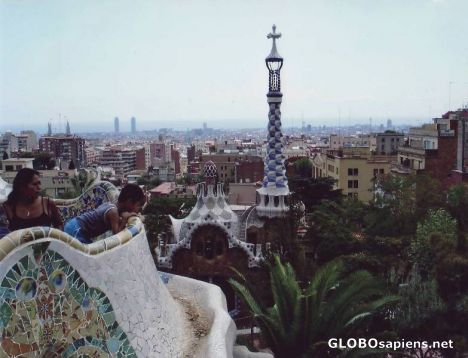Postcard Park Güell 2