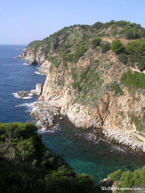 Postcard Coast in Tossa de Mar