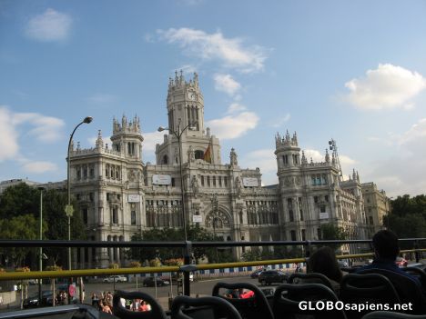 Postcard Palacio de Comunicaciones