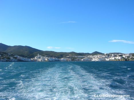 Postcard Leaving Cadaques to Roses