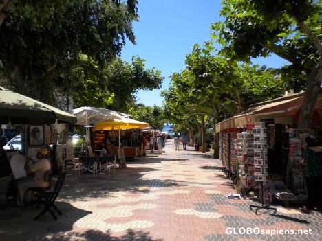 Postcard La Rambla