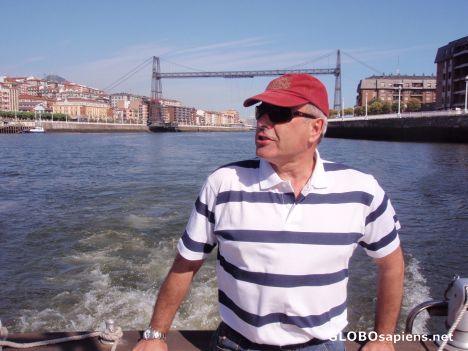 Postcard Ría de Bilbao