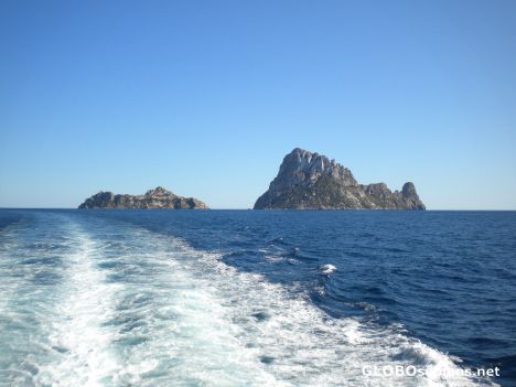 Postcard Isla Es Vedra..