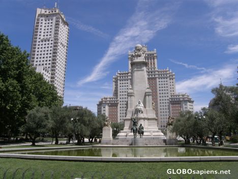 Postcard Plaza España  - Madrid