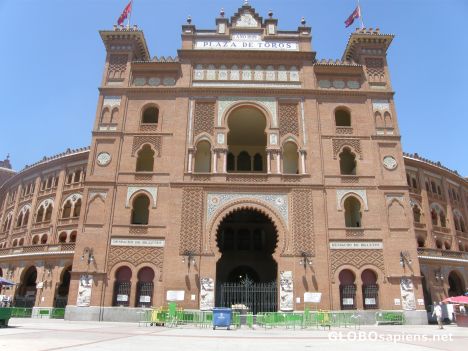 Postcard The Plaza de Toros de Las Ventas