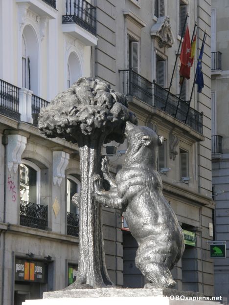 Postcard Puerta del Sol