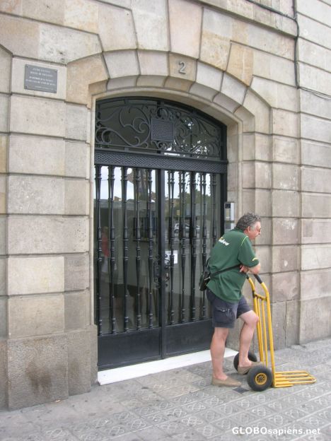 Postcard Miguel de Cervantes house