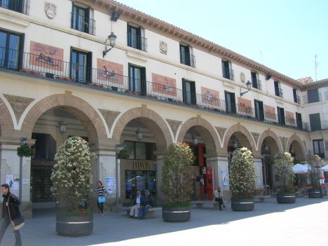 Postcard Balconies in the Plaza Nueva