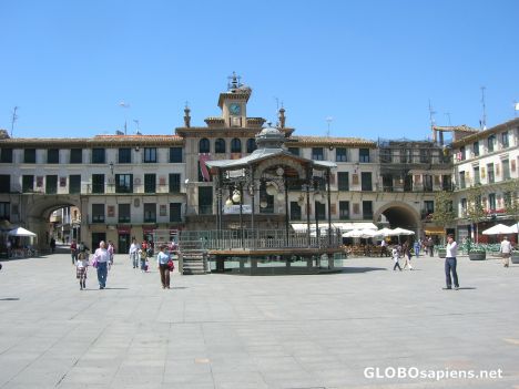 Postcard View of Plaza Nueva