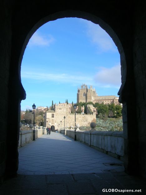 Postcard Puente de San Antón