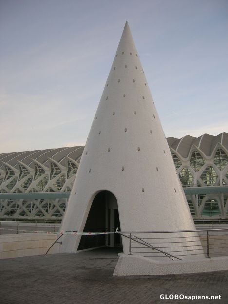 Postcard Pavillion in the City of Sciences