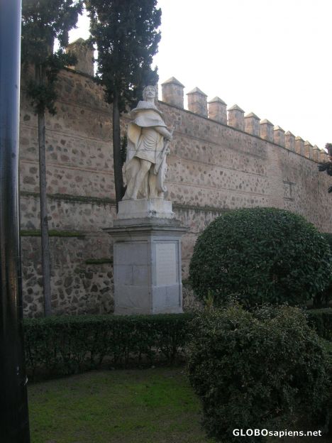 Postcard Alfonso VI in vertical