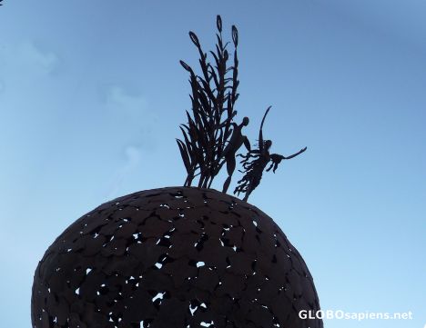 Postcard Globe of Hope and Freedom (HQ)
