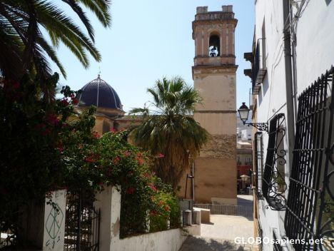 Postcard Denia Cathedral